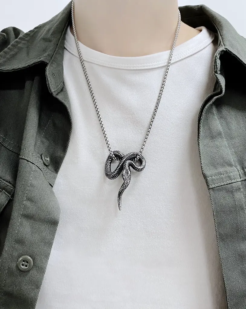 สร้อยคอแฟชั่น สําหรับผู้ชาย GX2133 - Image 2