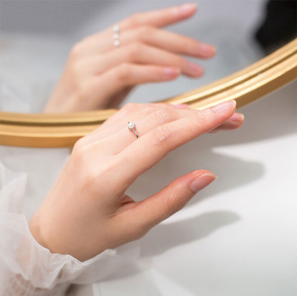 Pearl Ring - Silver - Image 3